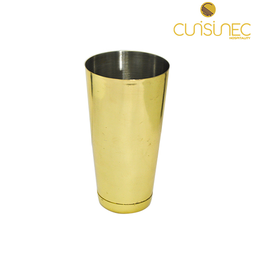 Cocktail Shaker Brass Stainless Steel 